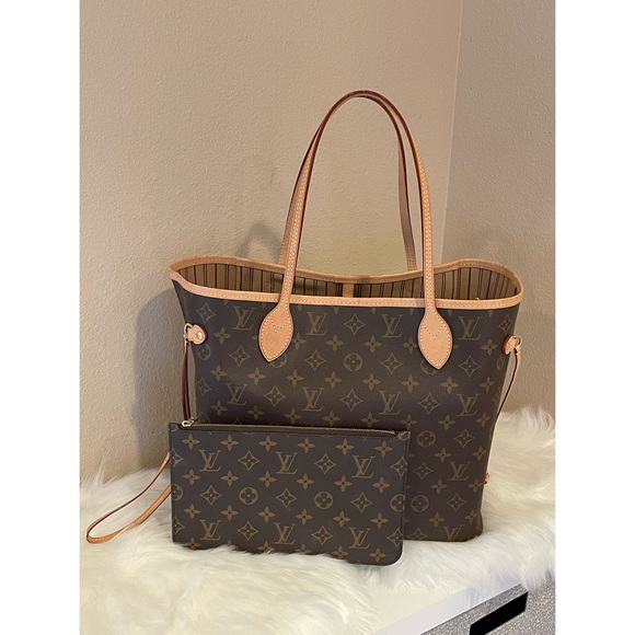 AUTHENTIC Louis Vuitton Monogram Neverfull MM - Picture 2 of 11